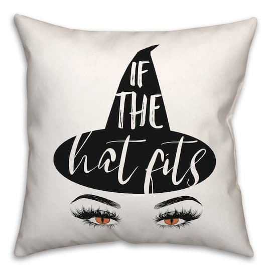 If The Hat Fits Throw Pillow